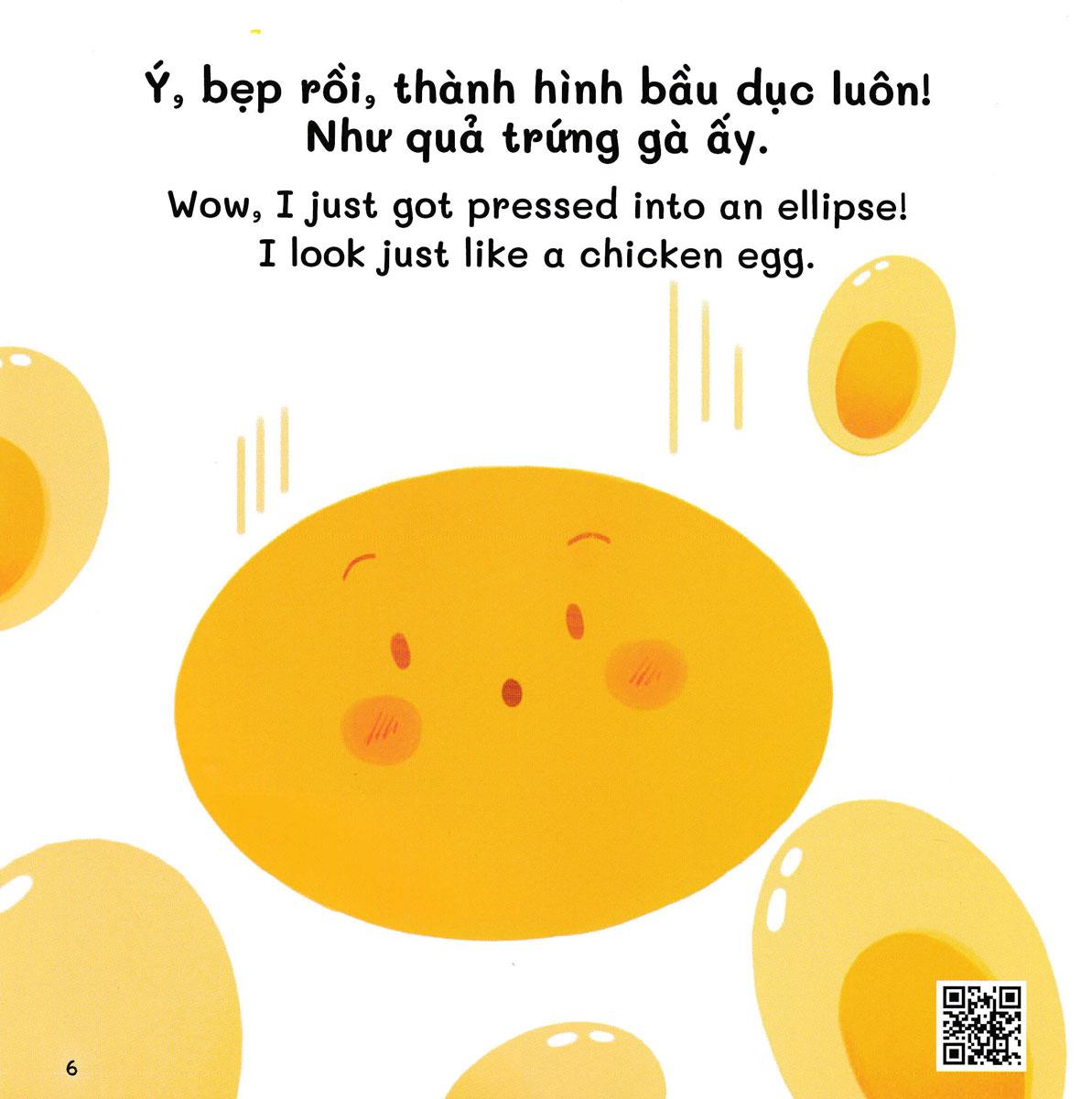 Tủ Sách Ehon - Song Ngữ: Những Hình Khối Vui Vẻ