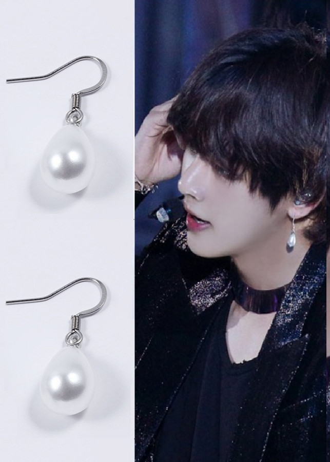 Bông tai idol V BTS style unisex