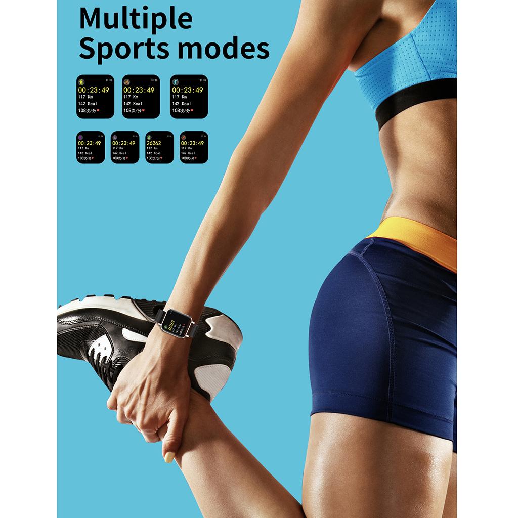 Bluetooth4.0 Smart Watch Heart Rate Sleep Monitor Full Touch