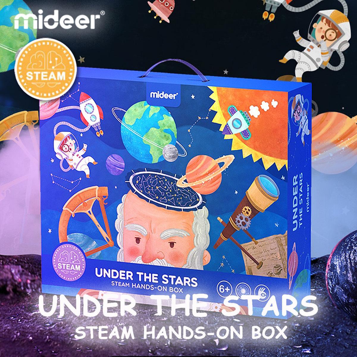 Đồ Chơi Khoa Học STEM Lắp Ráp Mô Hình - Mideer STEAM Hands-on Box