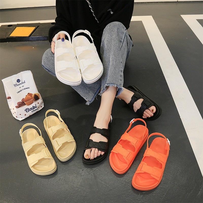 SANDAL NỮ TRẦN TRÁM CAO SU DẺO