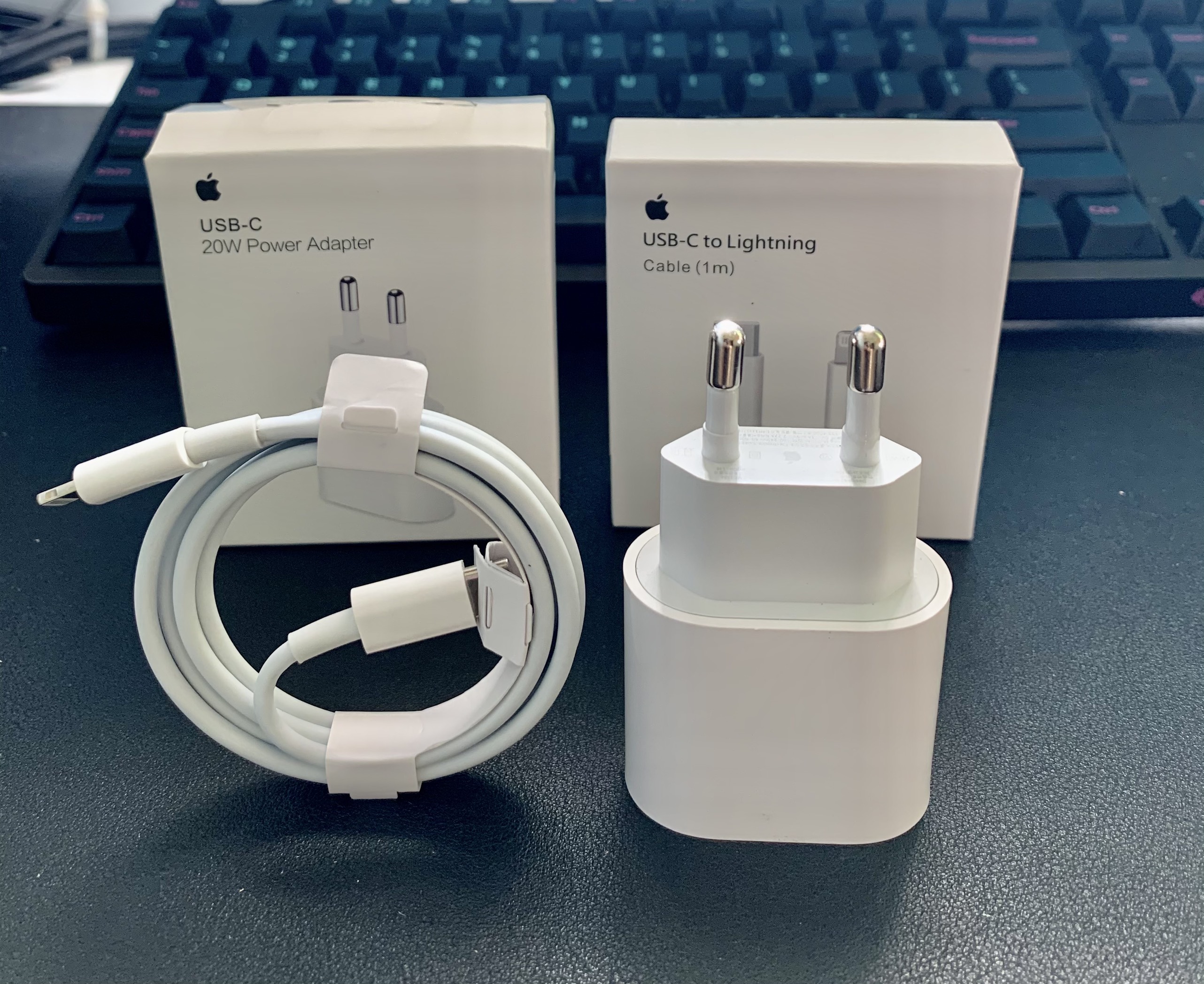 Bộ sạc nhanh 20W iphone 12 chân tròn EU cao cấp