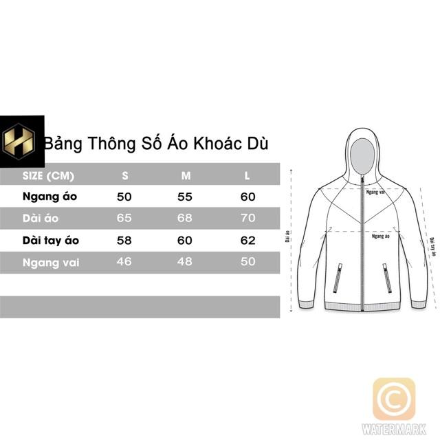 Áo khoác phản quang form rộng unisex nam nữ mẫu 1 có bigsize 40-80kg