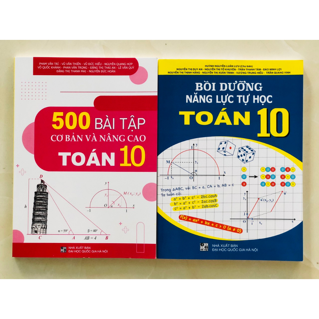 Sách - 500 bài tập cơ bản và nâng cao toán 10