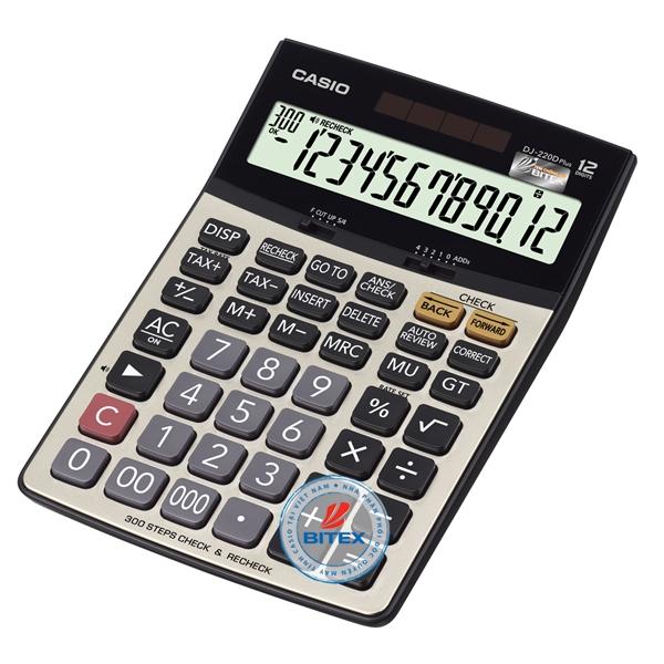 Máy Tính Văn Phòng Casio DJ - 220D Plus - Kèm Quà Chất