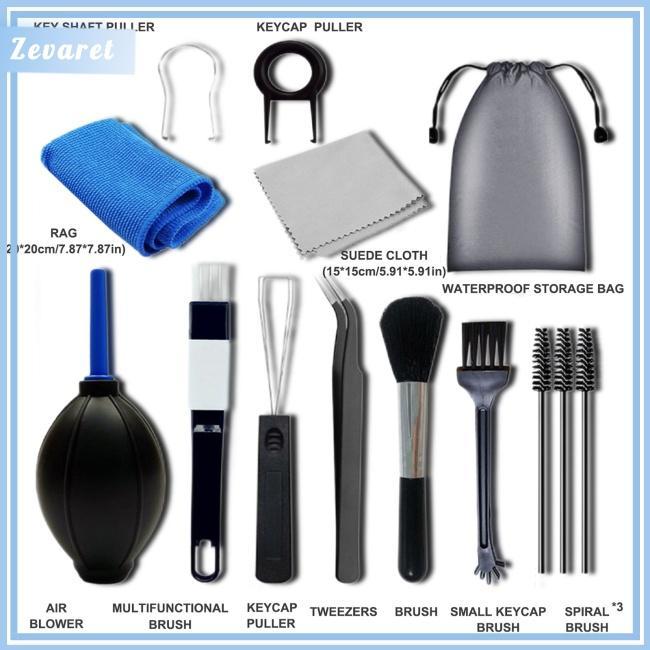 Bộ Dụng Cụ Vệ Sinh Bàn Phím Máy Tính Cơ Zevaret