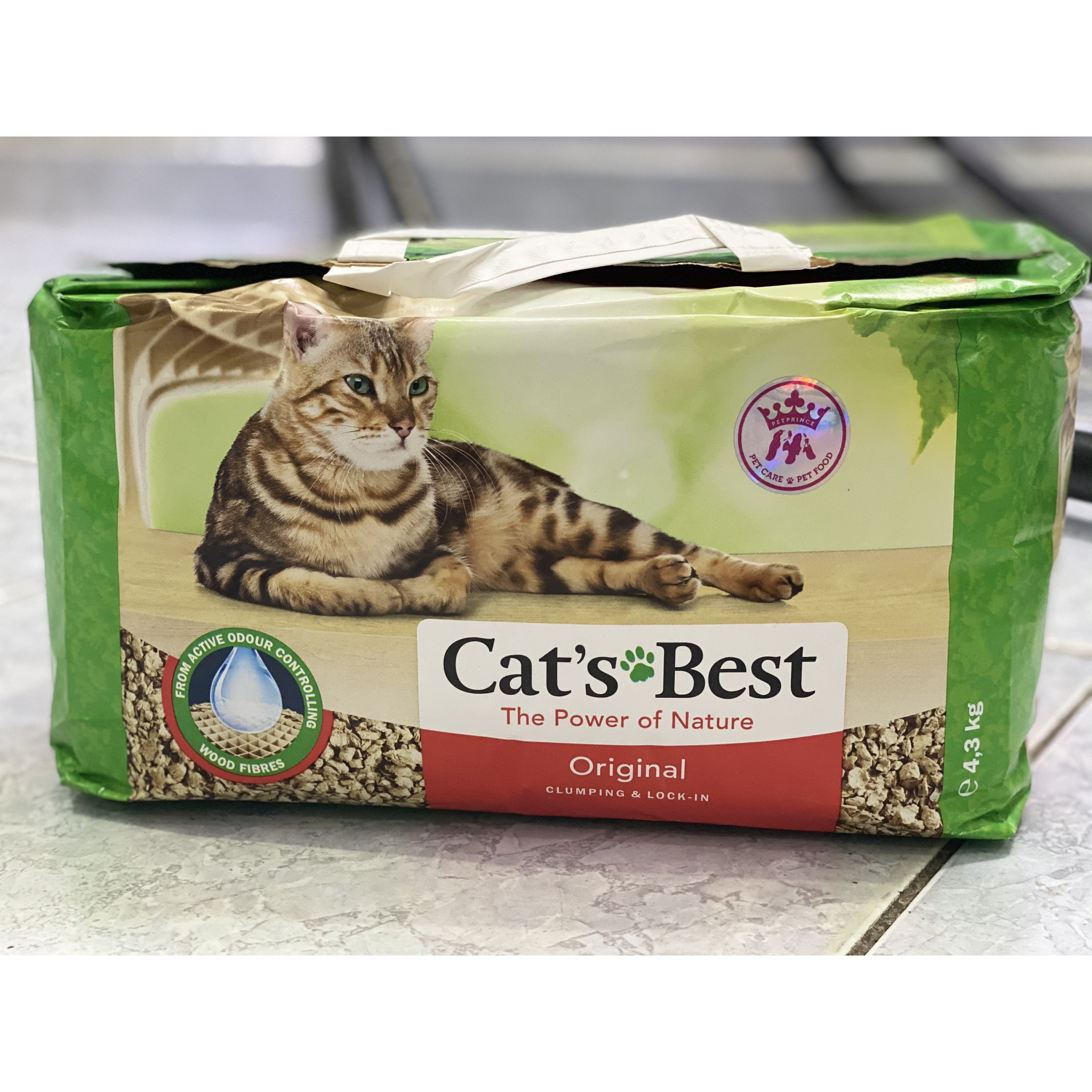 CAT BEST Original 10L- Cát Vệ Sinh Hữu Cơ Vón Cục_Khử mùi và Vi Trùng cho MÈO