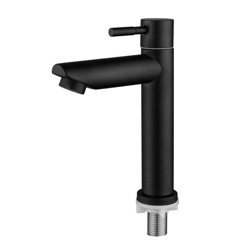 Vòi lavabo đơn black