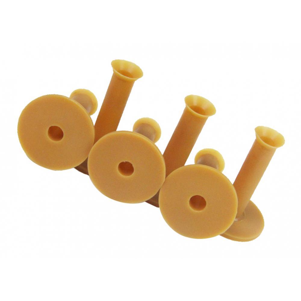 6pcs Rubber Driving Range Golf Tees Holder Tee Practice Mat