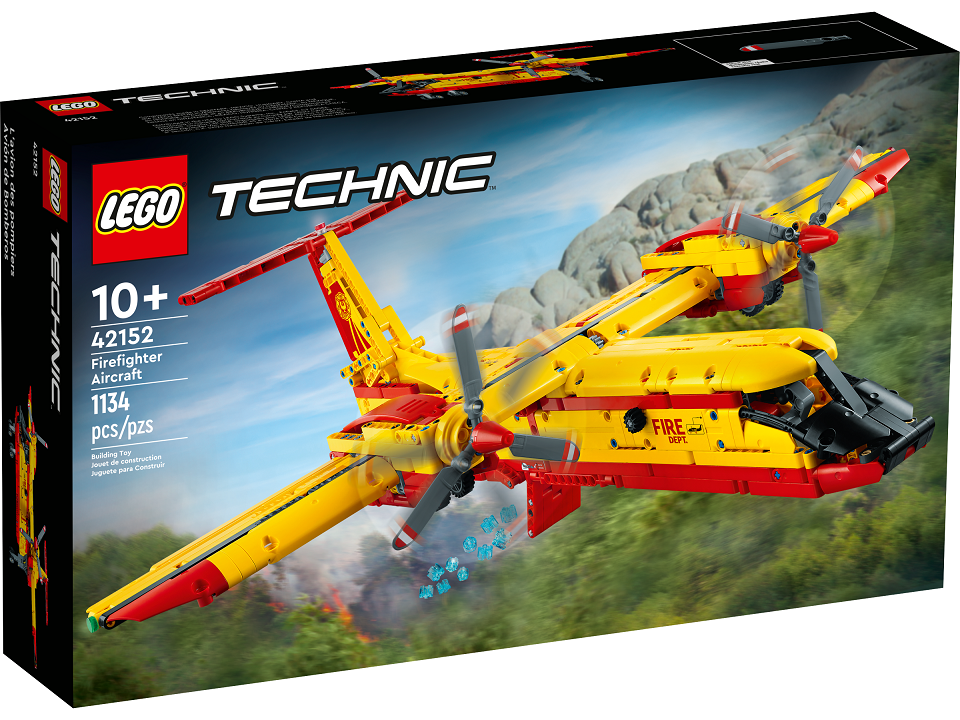 LEGO TECHNIC - 42152 Máy Bay Lính Cứu Hỏa (1134 chi tiết)