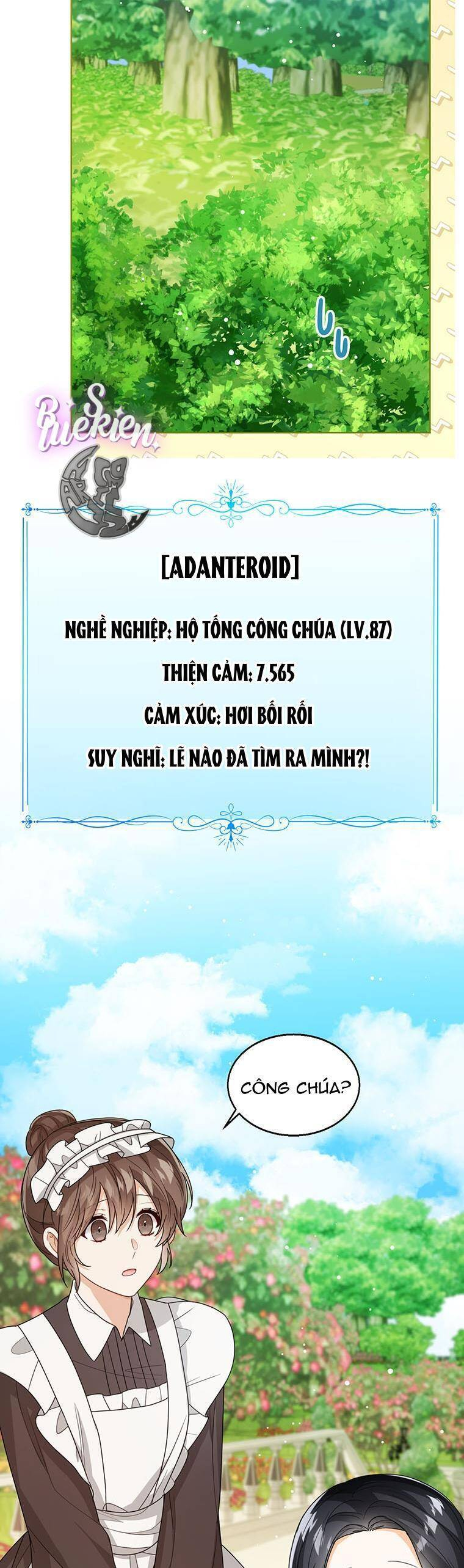 Công Chúa Bé Con Nhìn Vào Cửa Sổ Trạng Thái Chapter 37.2 - Trang 9