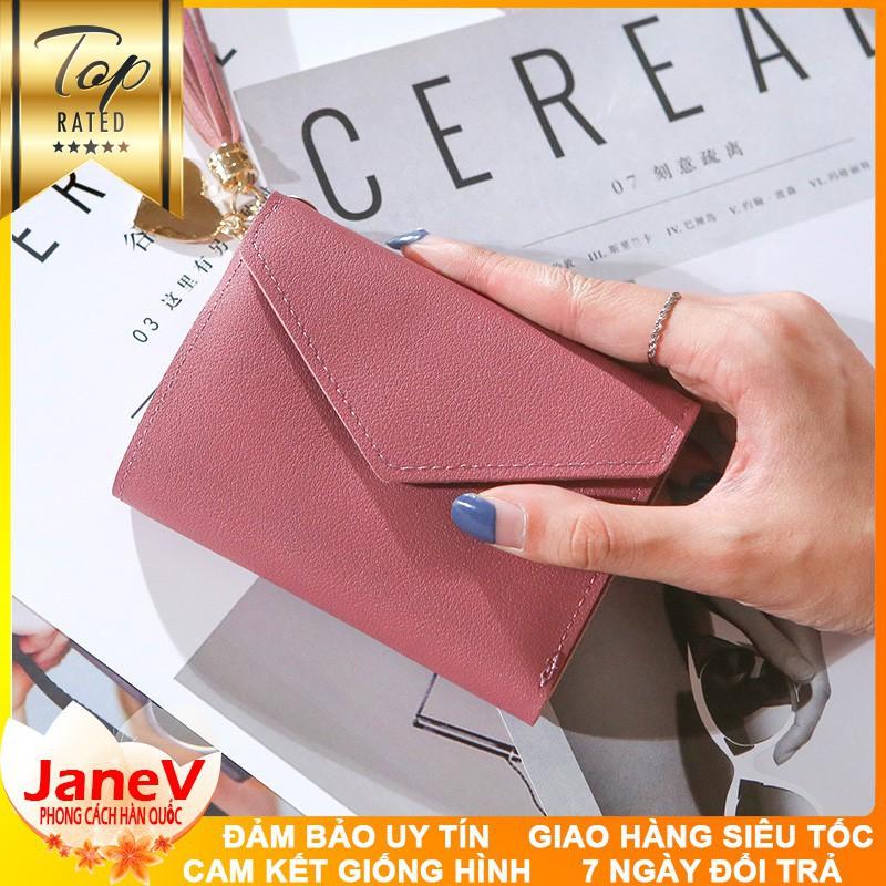 Ví Nữ Mini Ngắn Cầm Tay Phong Cách Hàn Quốc TVNN172