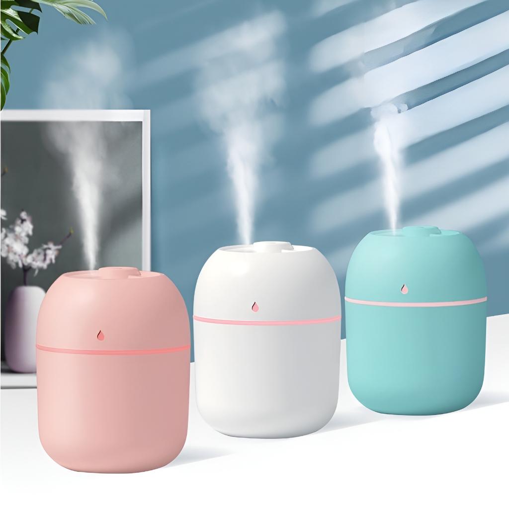 Máy xông tinh dầu mini, Máy khuếch tán phun sương tinh dầu tạo ẩm đuổi muỗi, Máy phun sương mini - HOMEPSMN