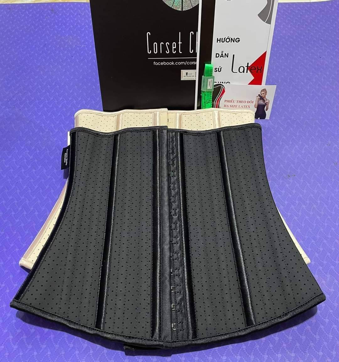 Đai nịt bụng latex 25 xương THÔNG HƠIcông nghệ Hy Lạp