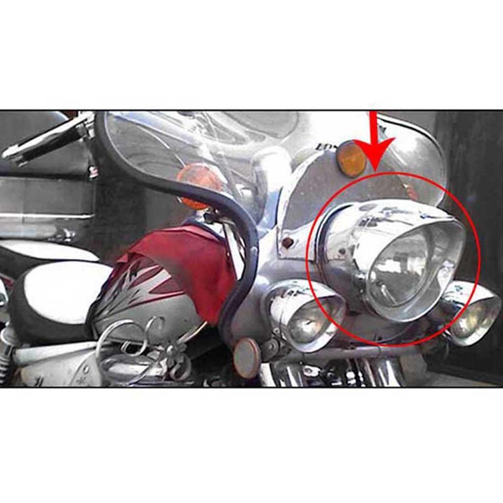 Bright LED Motorcycle Headlight for  Retro Stryle 12V/55W