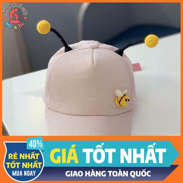 Mũ lưỡi trai hình cho bé gái từ 2 - 8 tuổi