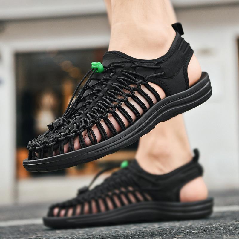 Giày Sandal Aolang Black A218 (Đen)