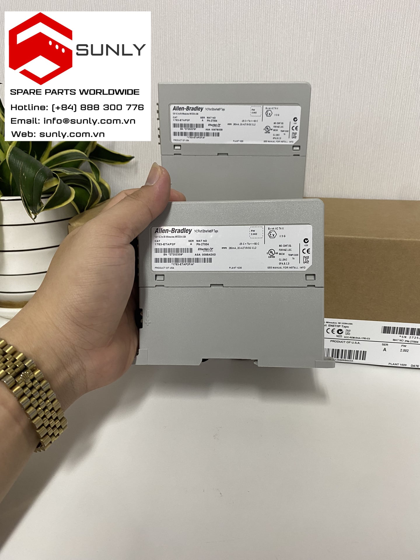 Module truyền thông Allen Bradley 1783-ETAP2 - Hàng Chính Hãng