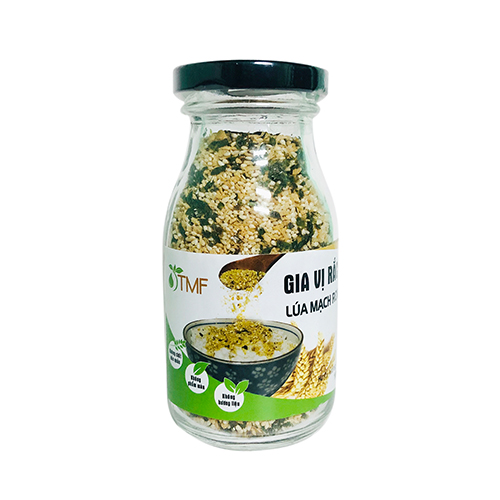 Gia vị rắc cơm lúa mạch rong biển hũ 100g - Tâm Minh Foods