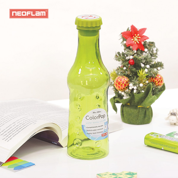 Combo 5 Chai đựng nước bằng nhựa Tritan-Pop 600ml