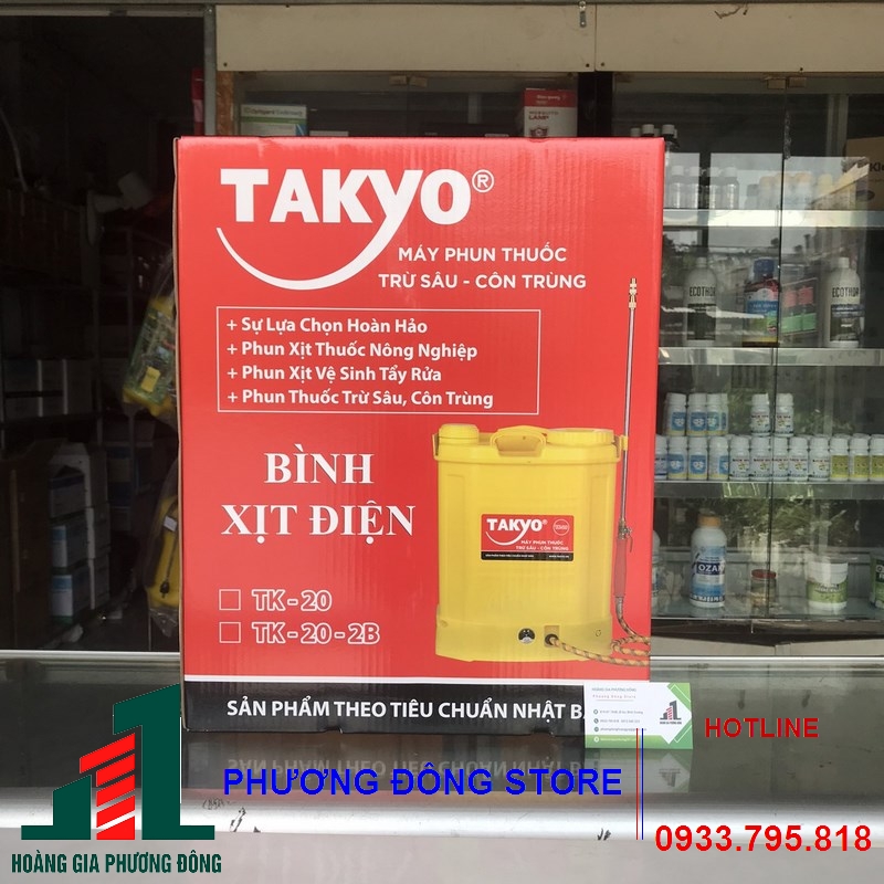 Bình điện phun thuốc TAKYO TK-20 _ 20 lít