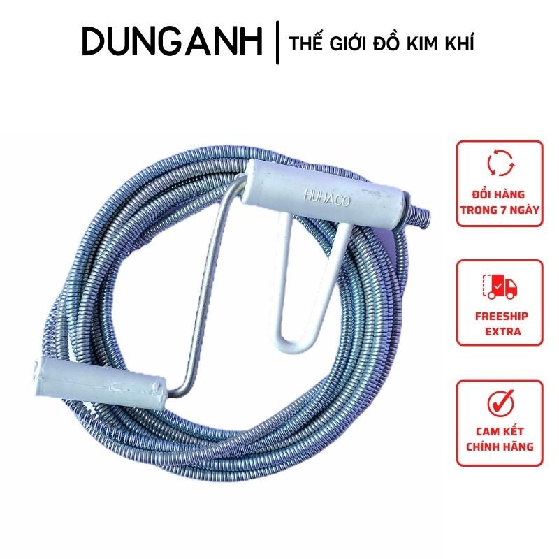 Dây thông tắc cống kim khí Dung Anh dây thông cống quay tay 3M, 5M, 7M, 10M, 12M, 15M