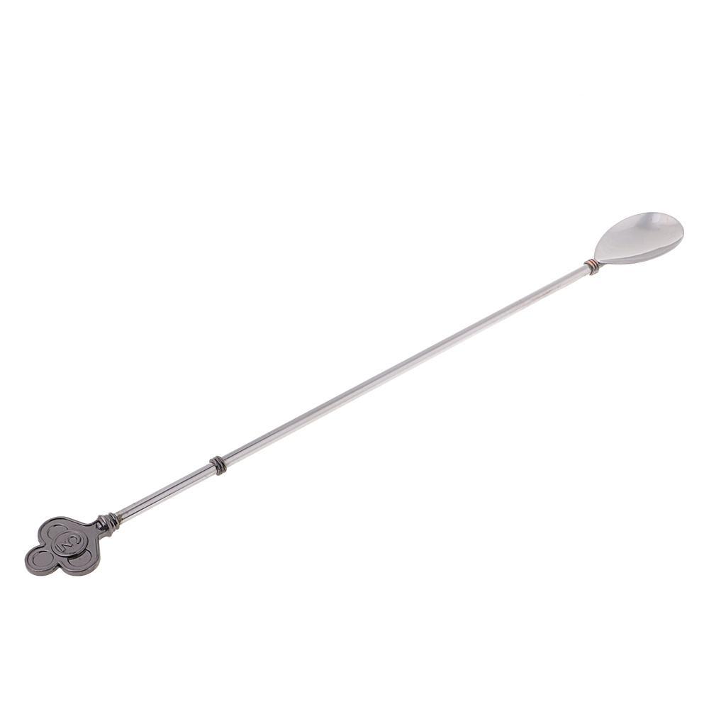 Cocktail Mixer Stainless Steel Wine Stirring Mixing Spoon Stir Spoon A