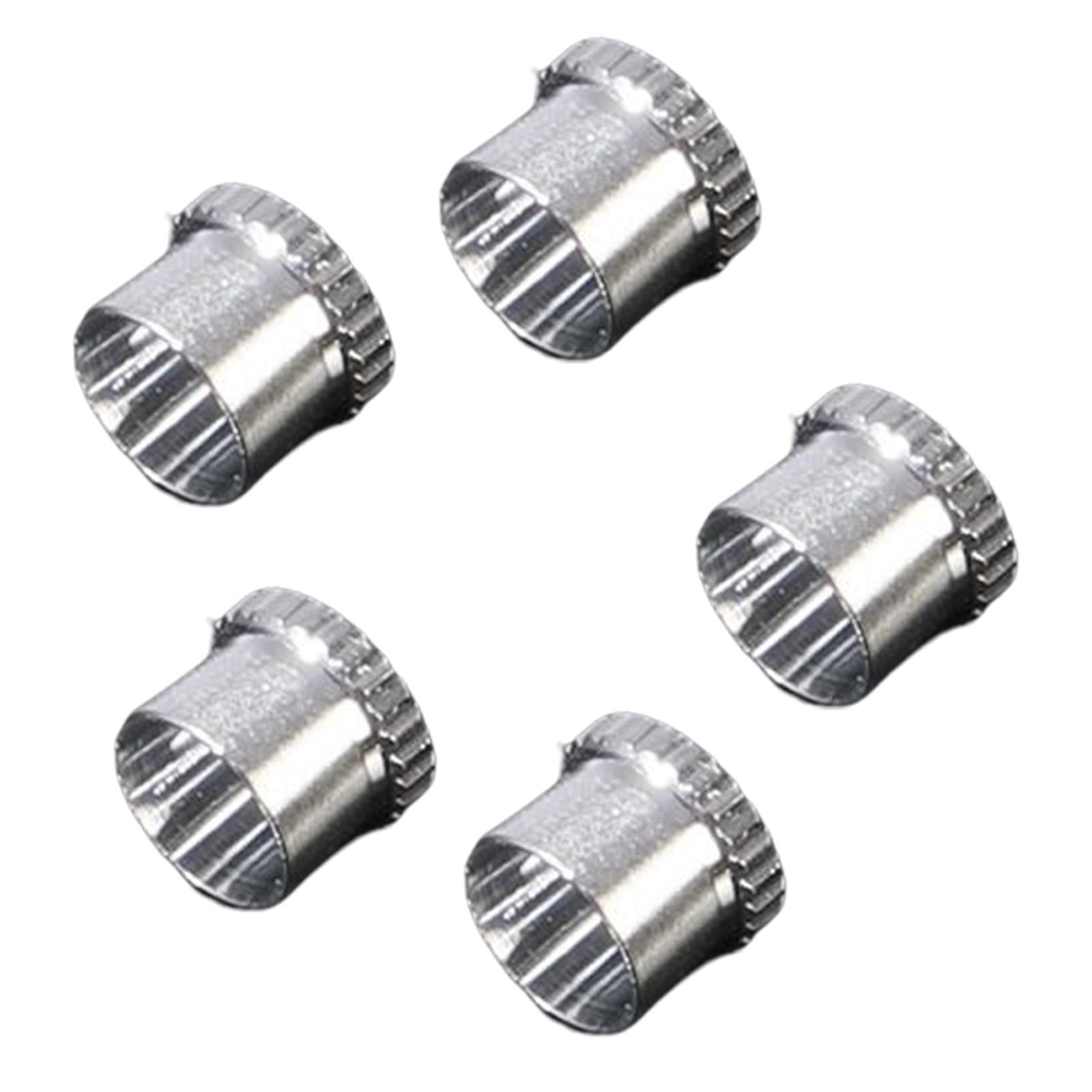 5Pcs Spray Tips Cover Nozzle Caps Durable Airbrush Caps Dust Cap for Painting Airbrush Sprayer Makeup Nail art cakes decorating