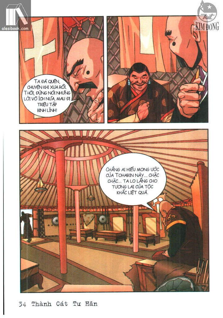 thành cát tư hãn chapter 29 14