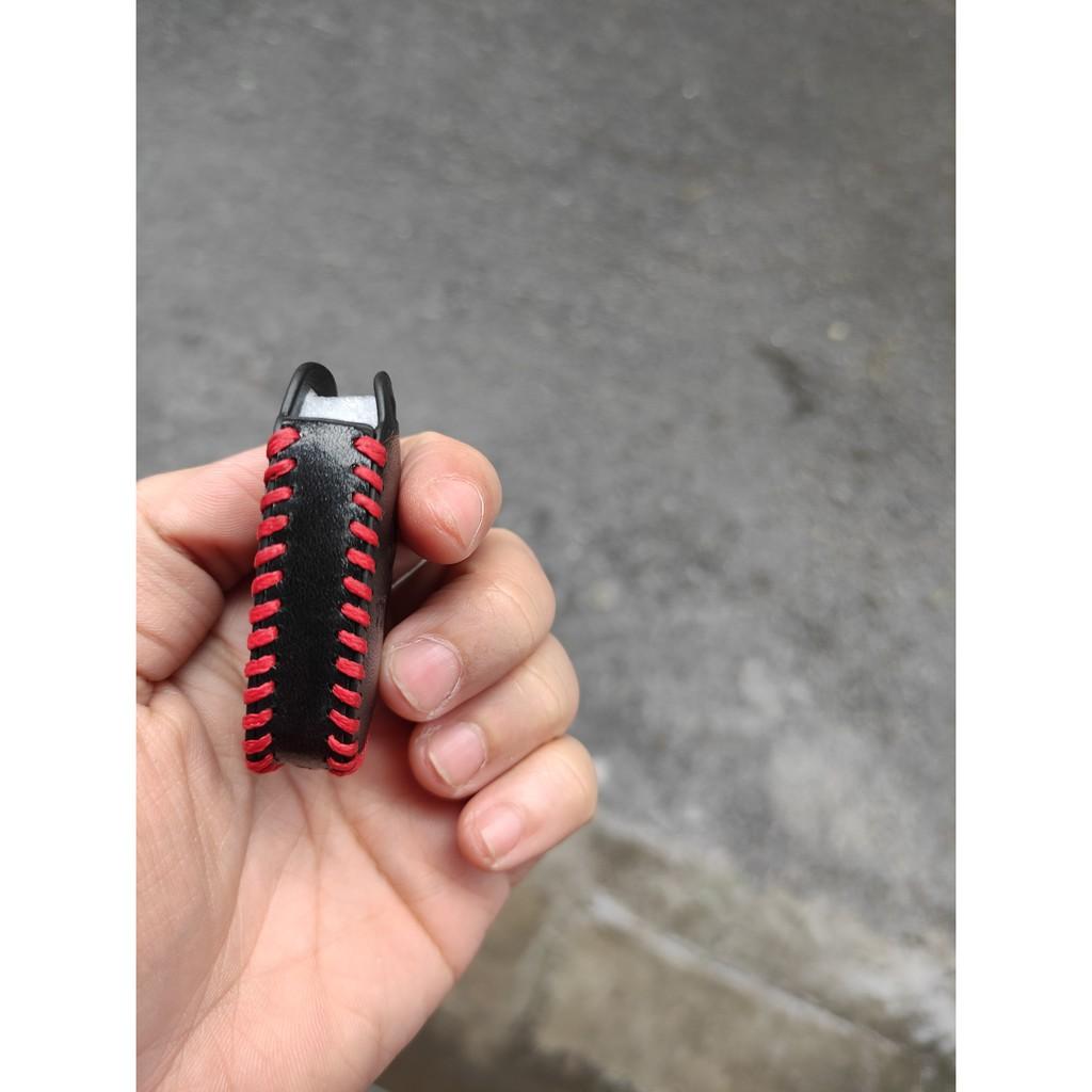 Bao da chìa khóa R002 dành cho xe KIA K3, Cerato, Sorento- chìa thông minh có kèm móc treo