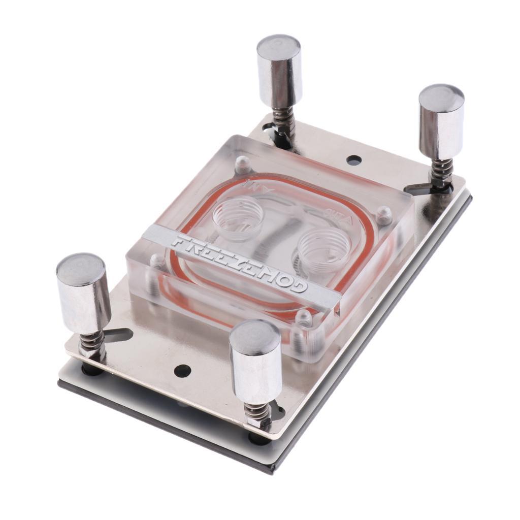 Acrylic CPU Water Cooling Block Metal Liquid   for  3/3+ /4
