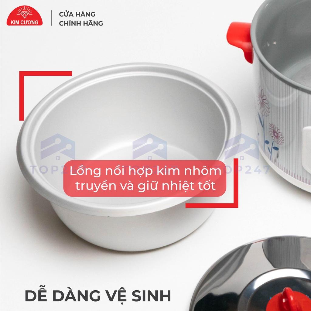 Nồi Cơm Điện Kim Cương 2.2 Lít Nắp Rời - Hàng Chính Hãng