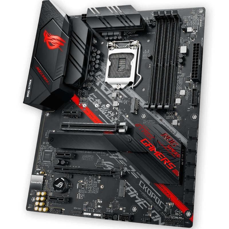 Bo Mạch Chủ Mainboard ASUS ROG STRIX B460-H GAMING - Hàng Chính Hãng