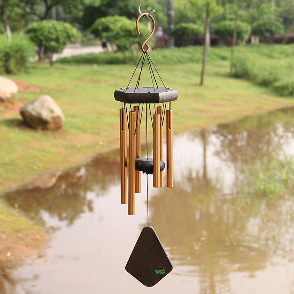 Metal Bells Wind Chime Outdoor Garden Hanging  Ornament