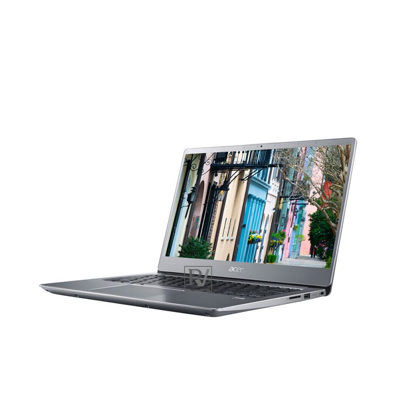 Laptop Acer Swift 3 SF314-56-50AZ/ Core i5-8265U(1.60 GHz/6MB)/ 2x4GBRAM/ 256GBSSD/ Intel UHD Graphics/ 14FHDIPS/ Webcam/ Wlan ac+BT/ FPR/ 4cell/ Win 10 Home/ Bạc (Sparkly Silver)/ 1Y WTY_NX.H4CSV.008 - Hàng Chính Hãng