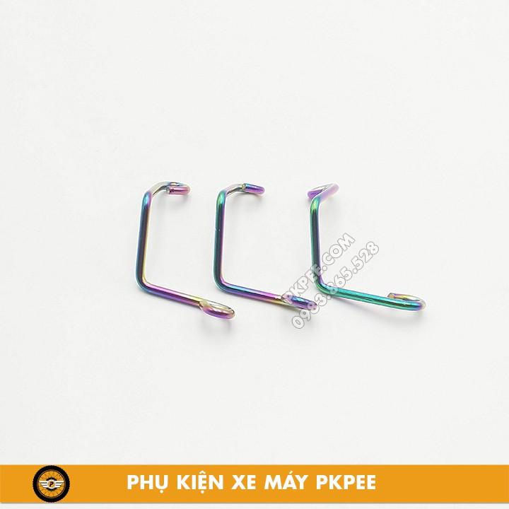 Pát Giữ Bình Dầu Inox Xi Màu Titan
