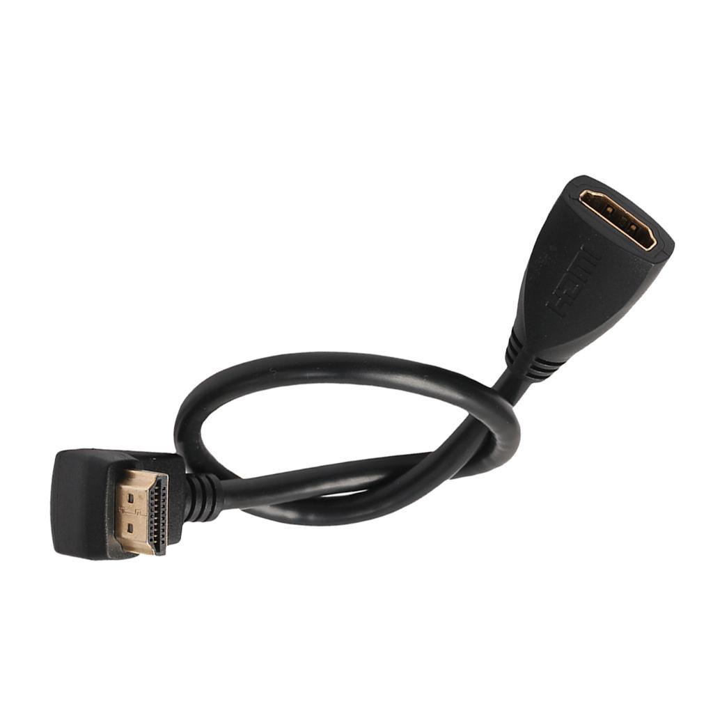 High Speed   Extension  Female to 270 Degree Angle A Male Cable