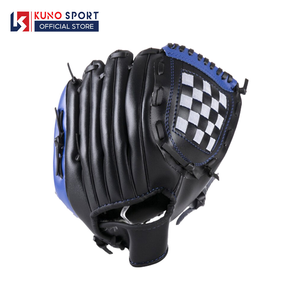 Găng tay bóng chày da pu KUNOSPORT size tay 10,5/11,5/12,5inch găng tay chơi bóng chày cao cấp