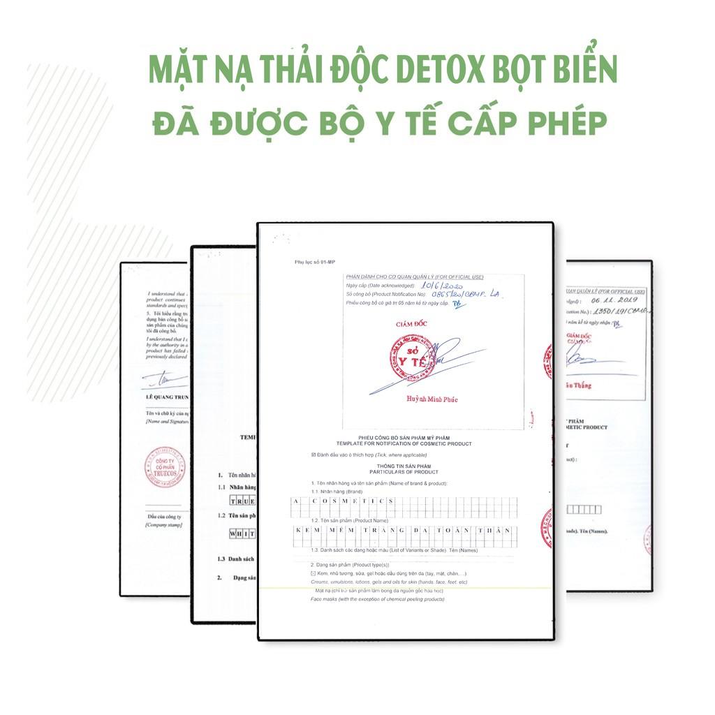 Mặt Nạ Thải Độc Detox Bọt Biển Acosmetics 80ml - Giúp đào thải độc tố, làm sạch sâu, se khít lỗ chân lông