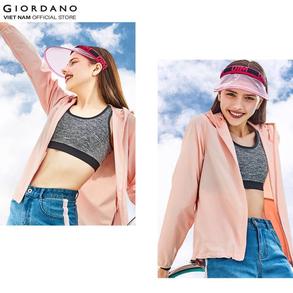 Áo Khoác Dù Chống Nắng Nữ Giordano Windbreaker 05379007