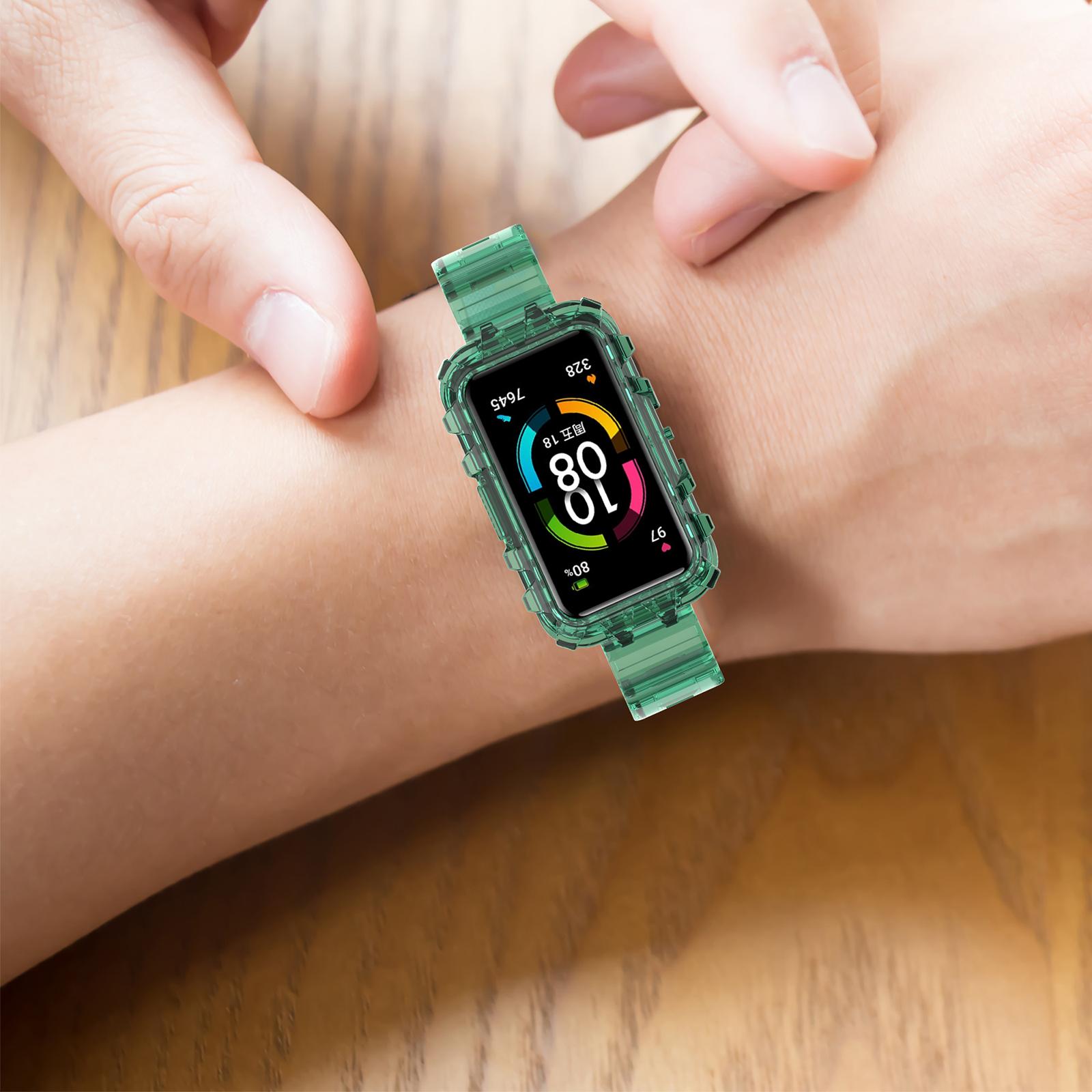 Silicone Strap for Honor Band 6 Smart Wristband TPU Replacement Bracelet for Band 6 Wrist Watch