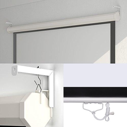 MÀN CHIẾU TREO TƯỜNG 50 INCH - 1,25M X 1,25M - 70 INCH ĐƯỜNG CHÉO P50WS - HÀNG NHẬP KHẨU