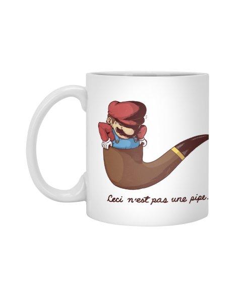 Ly Cốc Sứ Cao Cấp hình Not a Pipe