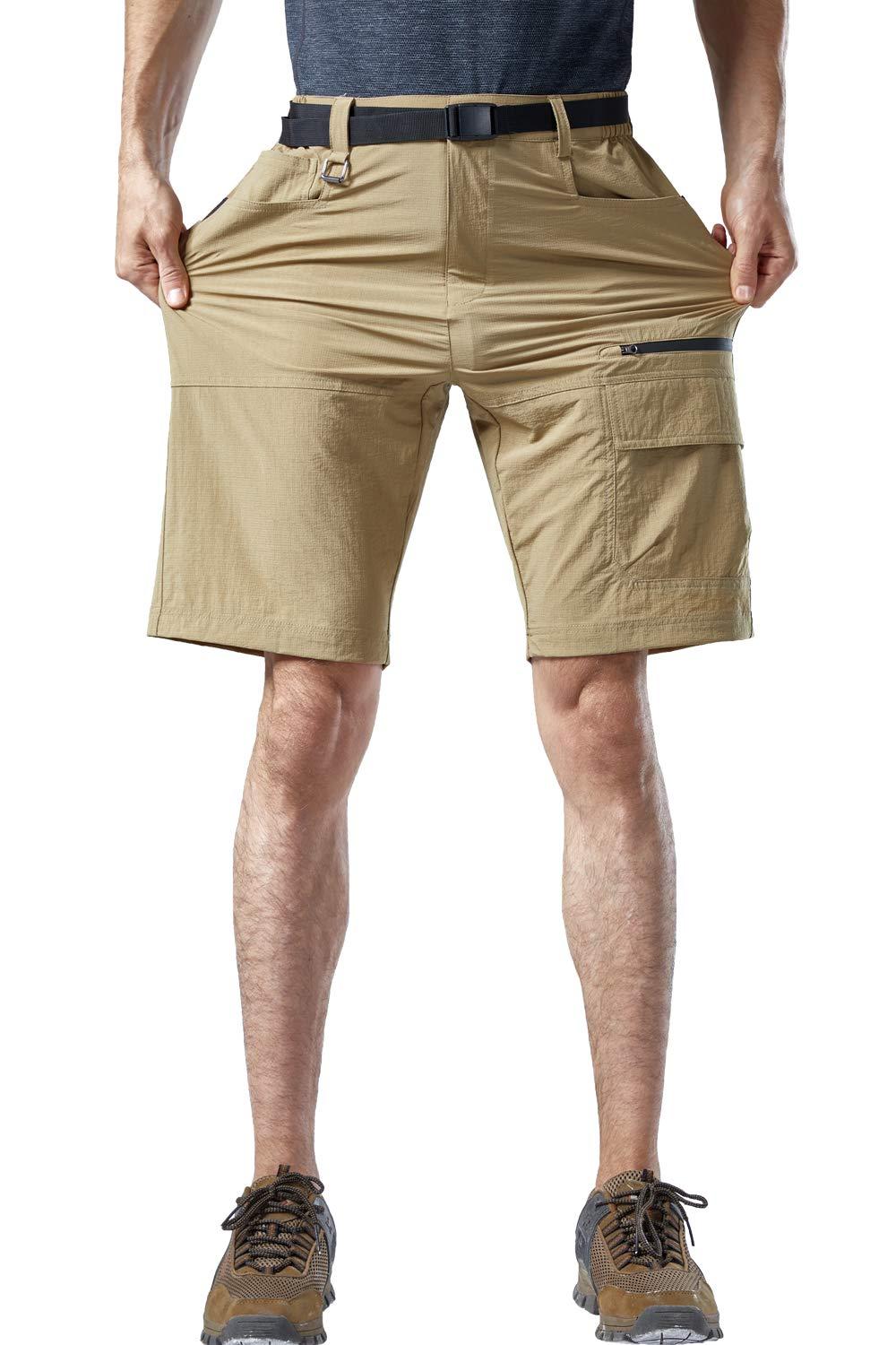 Quần short nam thoáng khí Ngoài trời nhanh khô Trọng lượng nhẹ thể thao