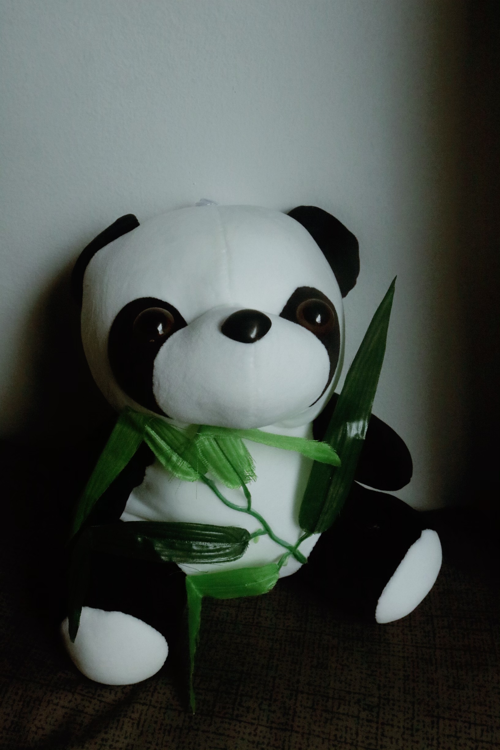 Thú bông gấu trúc lá tre cao cấp sz 35cm