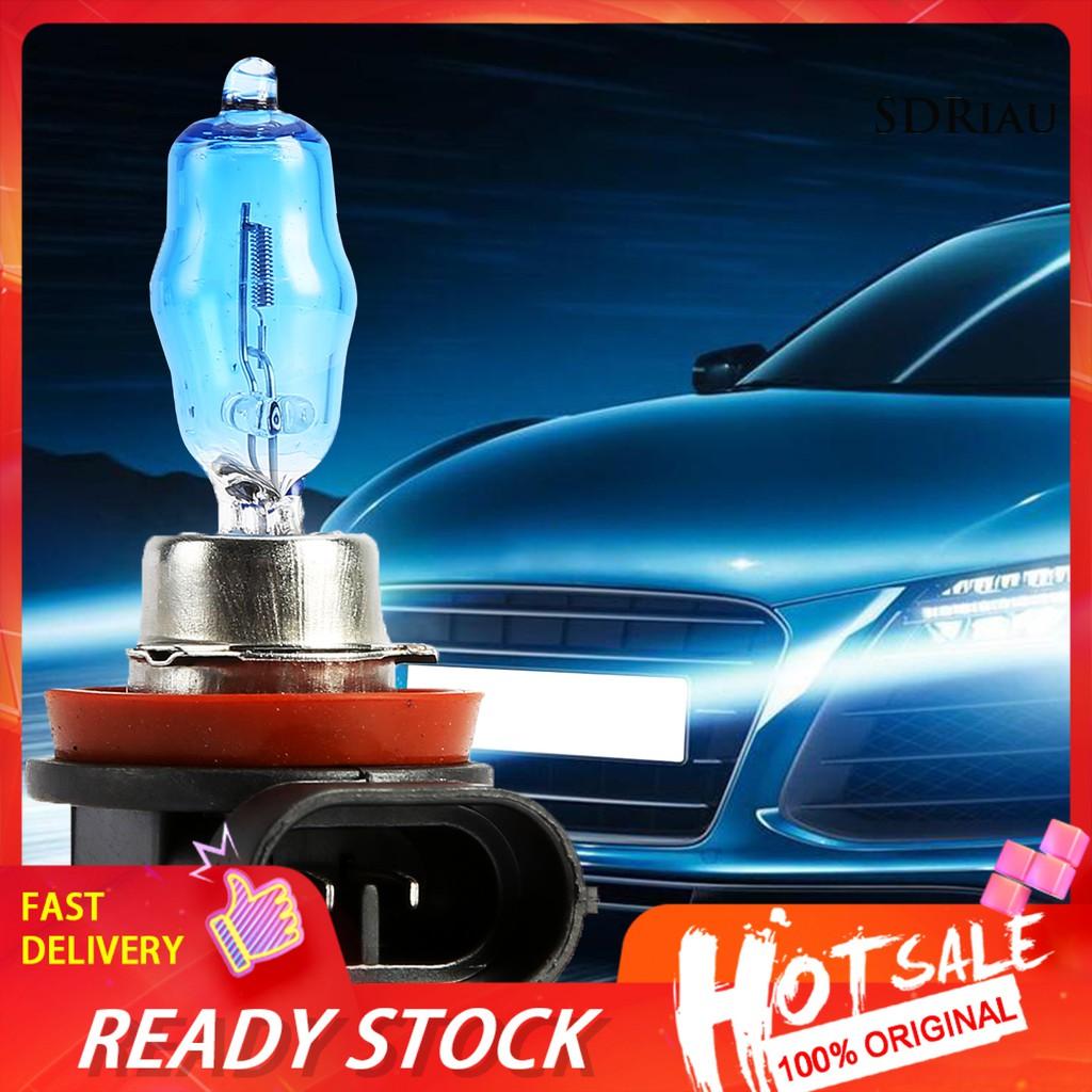 Set 2 Đèn Pha H11 12v 100w 6000k Siêu Sáng Dành Cho Ô Tô / Xe Tải