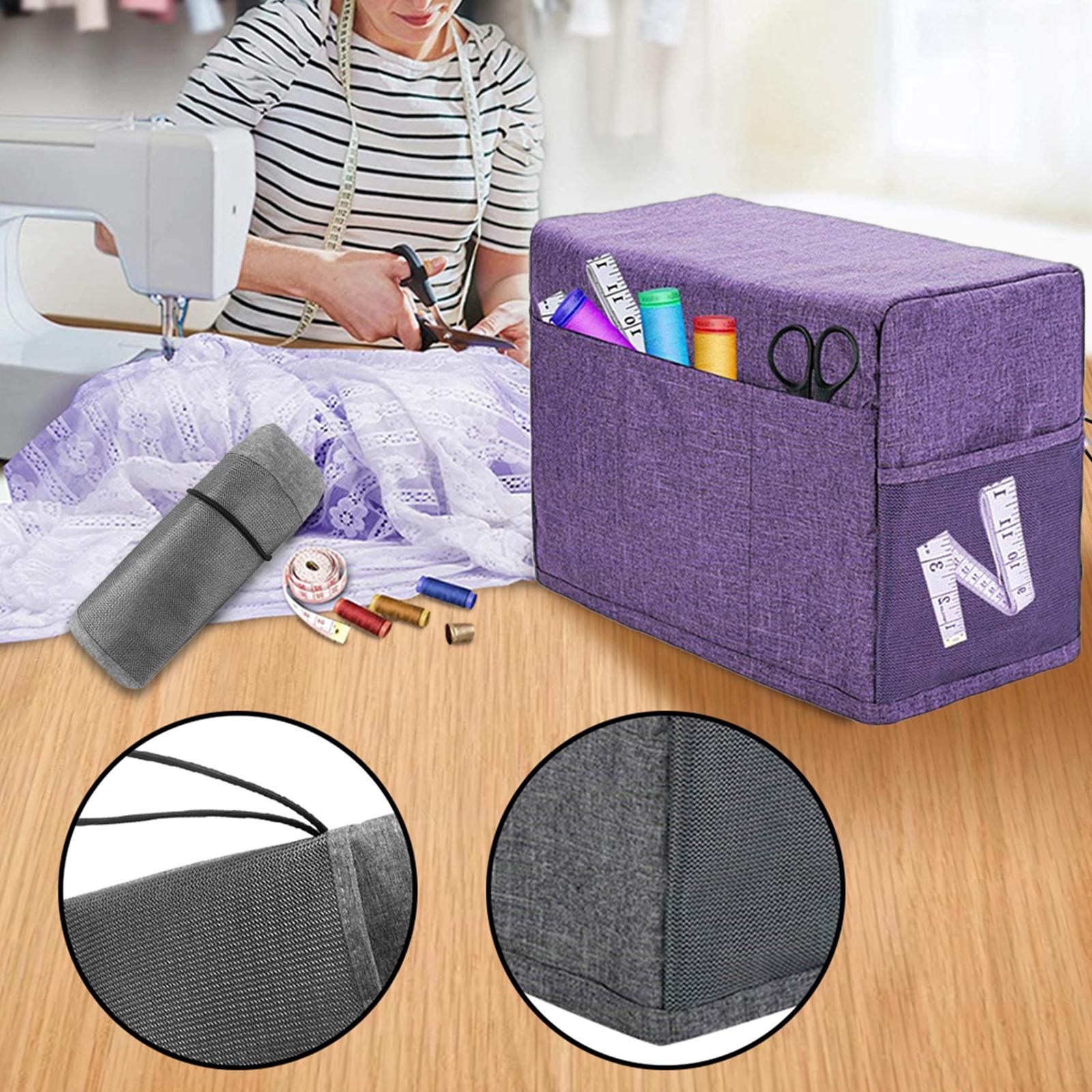 Hình ảnh Dust Covers Storage Waterproof Mesh Pockets Lightweight Sewing Machine Cover