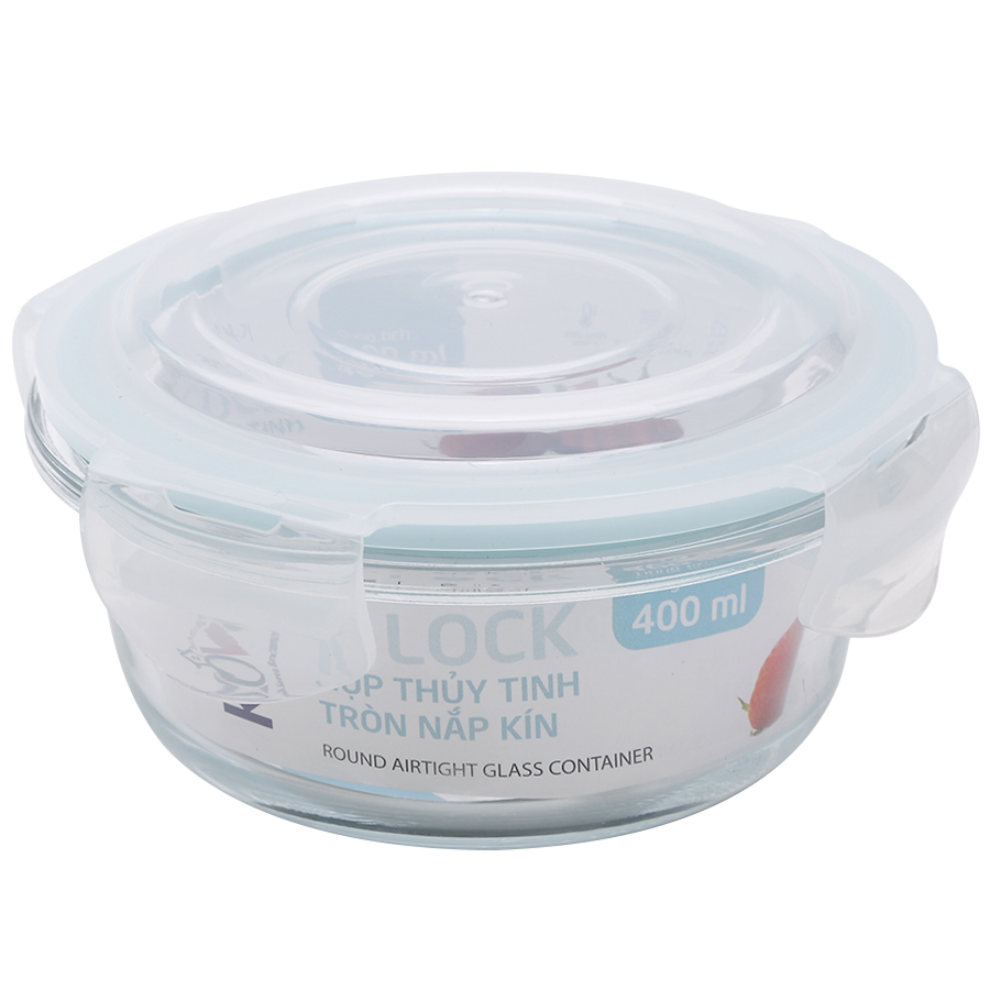 Bộ 3 Hộp Thủy Tinh Chịu Nhiệt KOVA KLOCK KV400 (3 x 400ml) Và Túi Giữ Nhiệt