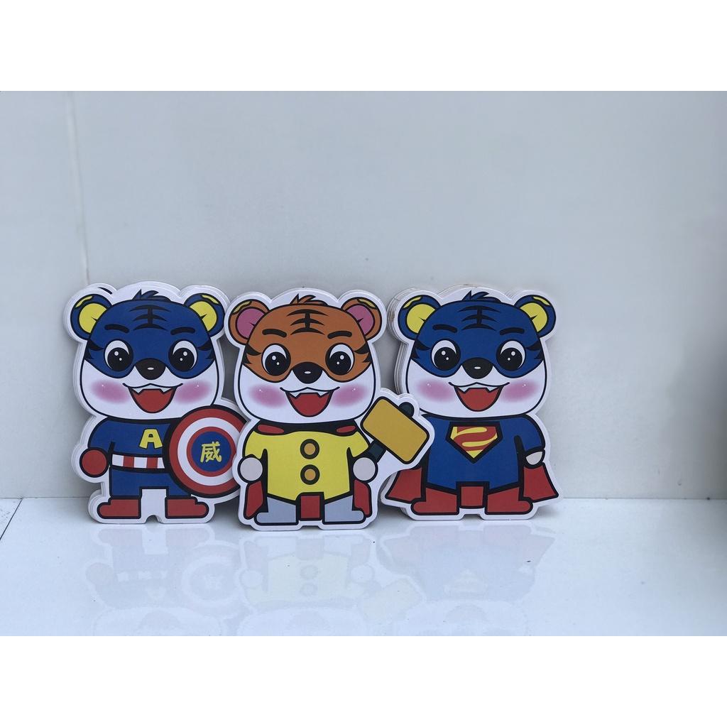 Bao lì xì chibi chipi lì xì hoạt hình tết nhâm dần 2022 mới cao cấp đẹp độc lạ