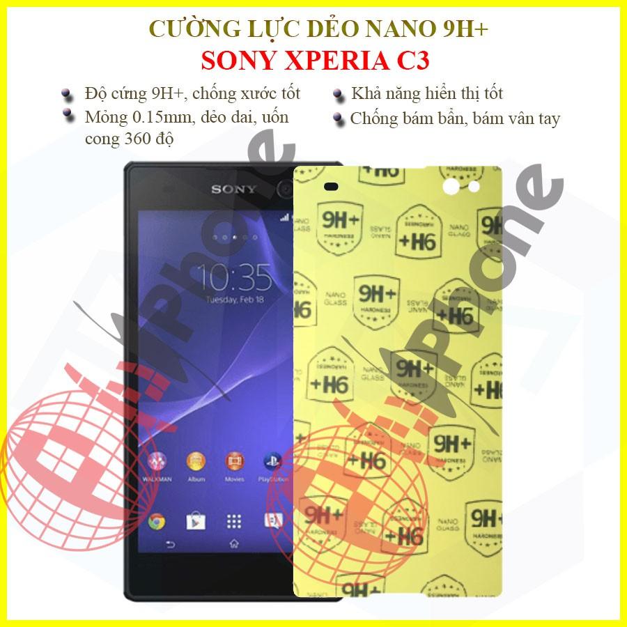 Dán cường lực dẻo nano  dành cho Sony C3
